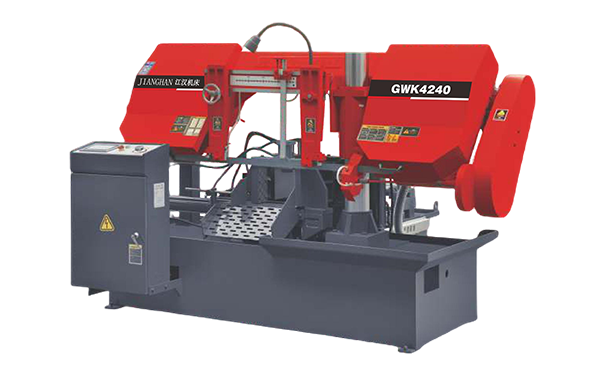 安化GWK4240数控双柱卧式带锯床
